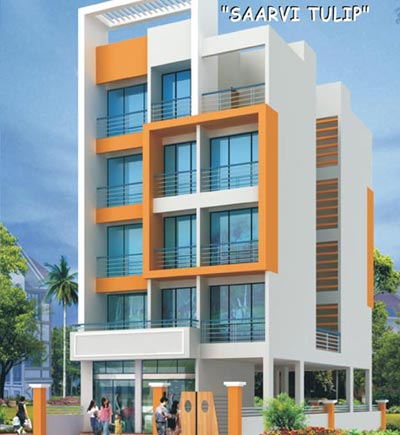 Saarvi group construction Tulip Navi Mumbai
